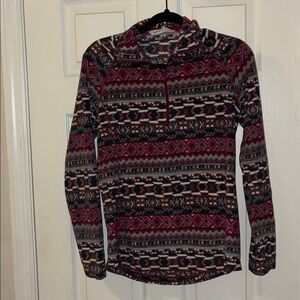 Woolrich vintage fleece 1/2 zip sweater, Size: M